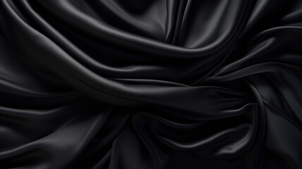 Fototapeta premium black satin background