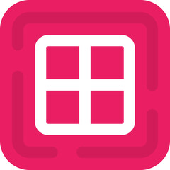 Fototapeta premium Grids Icon