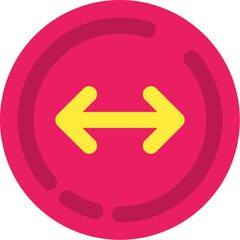 Left and right arrow Icon