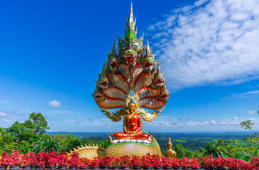 Buddha statue of wat tham pha daen temple,Sakon nakhon province ,Thailand - 681084985