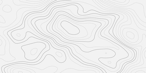 Fototapeta na wymiar Topographic line contour map background. Abstract wavy topographic map and curved lines background. Abstract geographic wave grid line map.