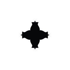 Add icon. Add button. Simple style shopping web page background symbol. Cross brand logo design element. Cross t-shirt printing. Vector for sticker.