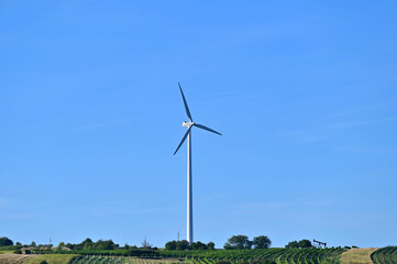 Wind turbines in Lower Austria, Austria