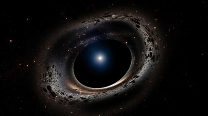 a nice astronomical shot of a black hole