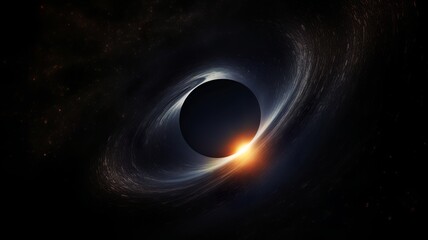 a nice astronomical shot of a black hole