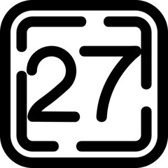 Twenty Seven Icon