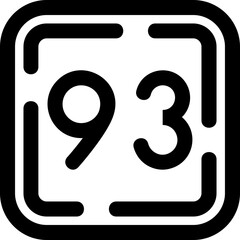 Ninety Three Icon