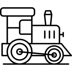 Toy train Icon