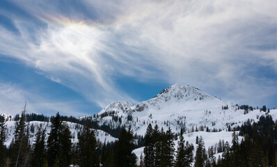 Winter in the rockies, heavenly
