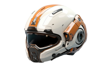 Space Explorers Headgear SciFi Protection on a White or Clear Surface PNG Transparent Background