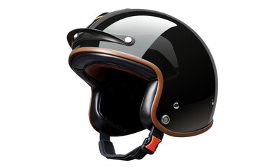Modern Scooter Safety Helmet Innovations on a White or Clear Surface PNG Transparent Background