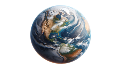 Planet earth globe.