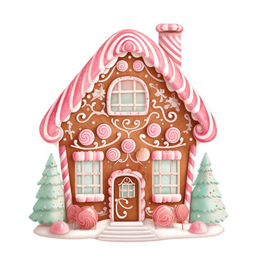 christmas gingerbread house © Chanitra