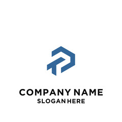 Combination t logo icon design template vector illustration