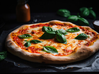 A_classic_margherita_pizza_with_fresh_basil_leaves