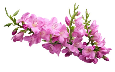 Obraz na płótnie Canvas A Realistic Portrait of Serenity Snapdragon on a Clear Surface or PNG Transparent Background.