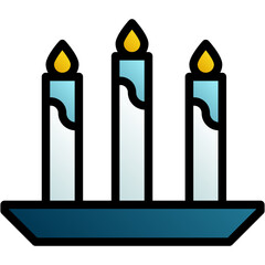 candles vector design . Svg