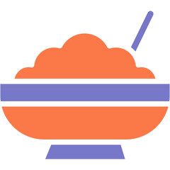 porridge vector design . Svg