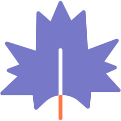 maple leaf vector design . Svg