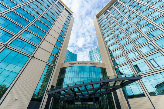 Hotel Pullman Sochi Centre building in Sochi. Pullman Sochi Center hotels building in the Sochi.