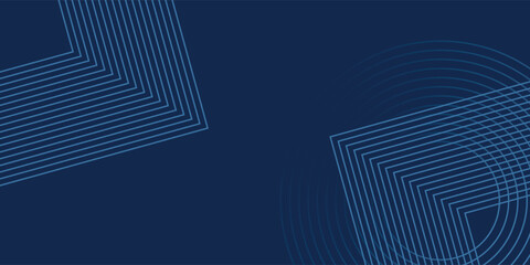 Dark blue background. Modern line stripes curve abstract presentation background. Luxury paper cut background. Abstract decoration, golden pattern, halftone gradients.vector illustrator
