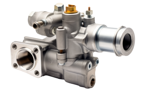 The Crucial Role of the Idle Air Control Valve in Automotive Systems on a Clear Surface or PNG Transparent Background.
