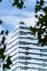 City Warsaw downtown in sunny weather