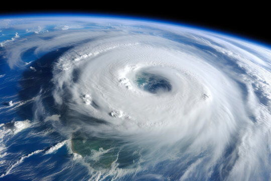 Weather's Dance: Satellite Gaze on Cyclonic Activity