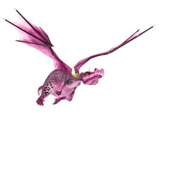 green dragon cartoon in a white background