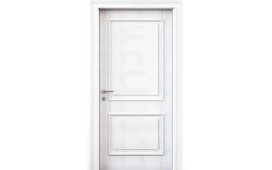 A Realistic Image of the Polar Pine Door, on a Clear Surface or PNG Transparent Background.