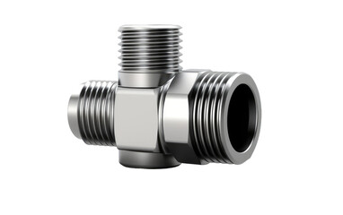 A Realistic Image of the Radiator Drain Plug on a Clear Surface or PNG Transparent Background.