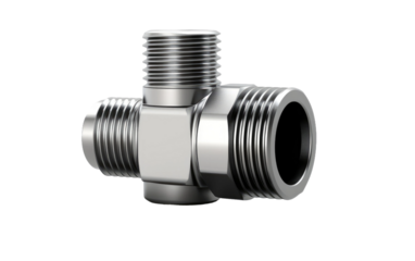 A Realistic Image of the Radiator Drain Plug on a Clear Surface or PNG Transparent Background.