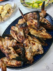 Chicken Wings Shish Kebab