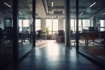 Fototapeta premium interior of modern building