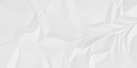 White paper crumpled texture. white fabric textured crumpled white paper background. panorama white paper texture background, crumpled pattern texture background.