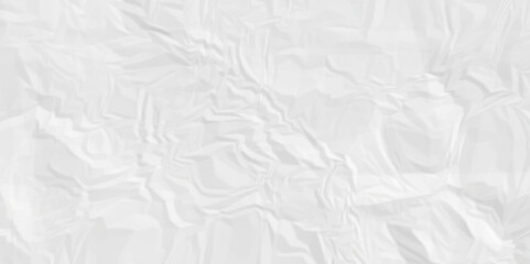 Obraz premium White paper crumpled texture. white fabric textured crumpled white paper background. panorama white paper texture background, crumpled pattern texture background.