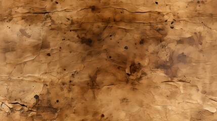 Seamless Texture Abstract Grunge Background: Old Antique Paper with Rusty Metal and Torn Parchment Tiles