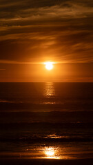 Fototapeta premium sunset over the sea