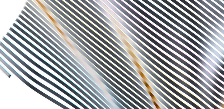 3D render abstract background. Colorful twisted shapes in motion. Computer generated digital art for poster, flyer, banner