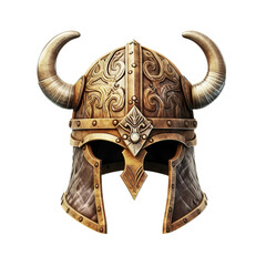 Horned helmet cut out