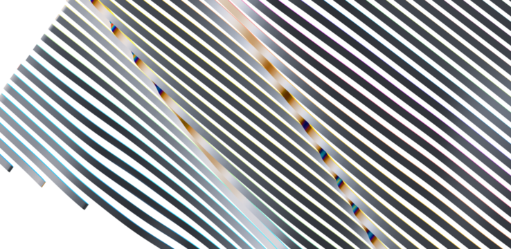 3D render abstract background. Colorful twisted shapes in motion. Computer generated digital art for poster, flyer, banner