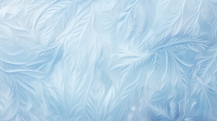 Beautiful elegant frosty patterns background, from side to center
