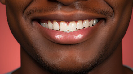 A joyful smile with healthy, white teeth, reflecting the vitality of good dental care and personal happiness.