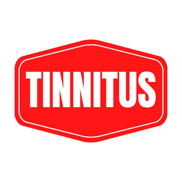 Tinnitus symbol icon illustration