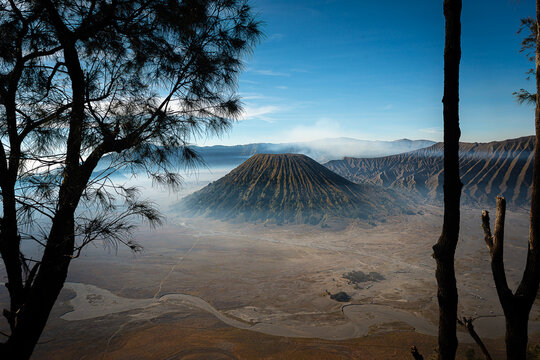 Bromo in the beautiful morning