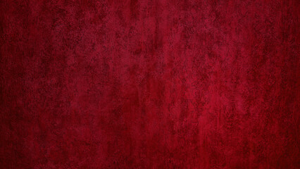 red messy wall stucco texture background use as decoration. decorative wall paint for antique...
