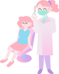 doctor and patient	
