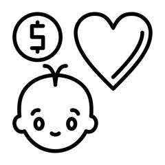 Fototapeta premium Support Icon