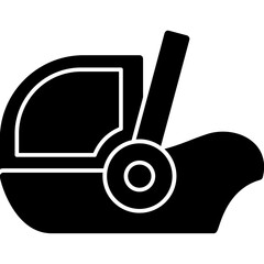Baby car seat Icon