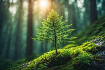 Fototapeta premium forest in the morning